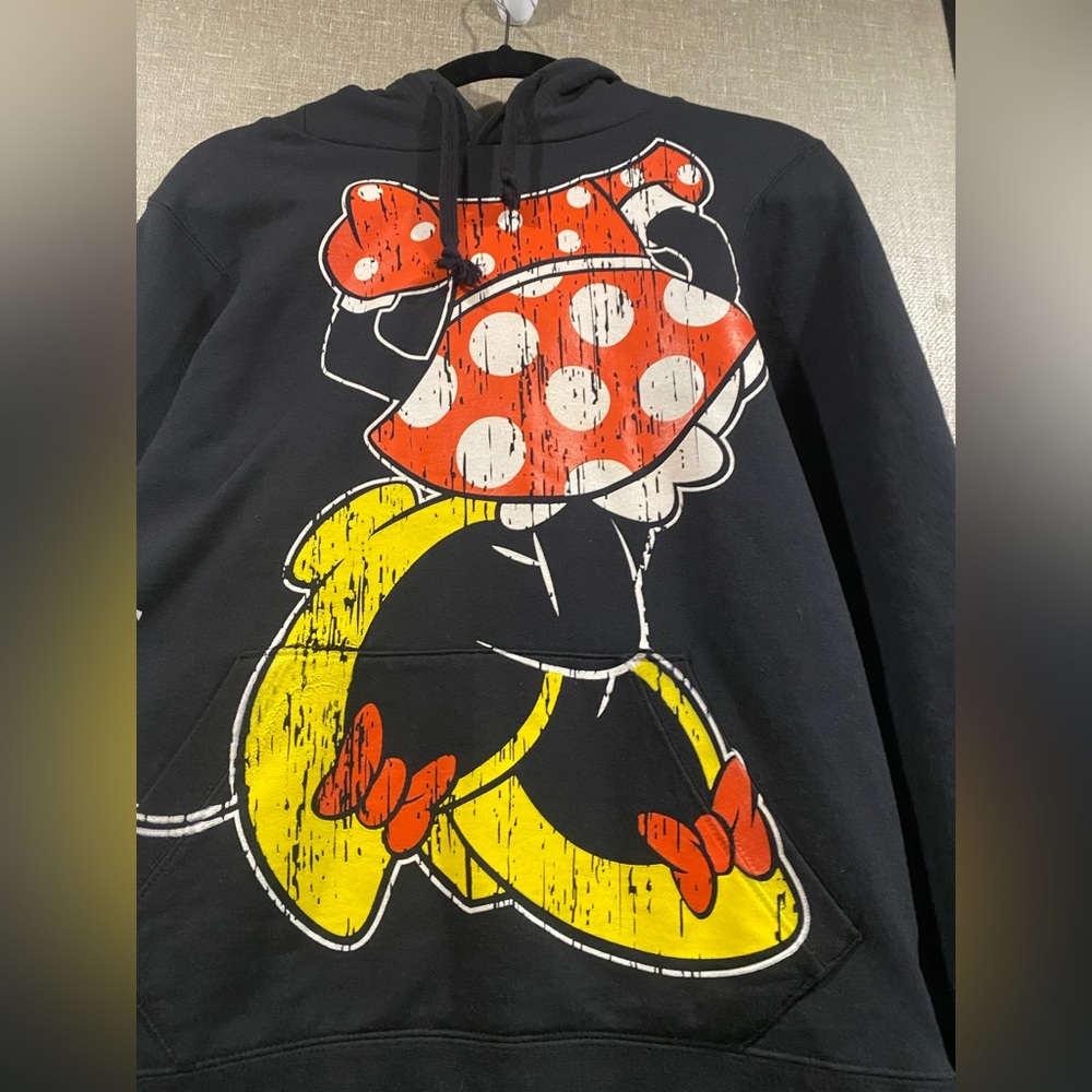 Disney Minnie Mouse Hoodie with Ears and Bow